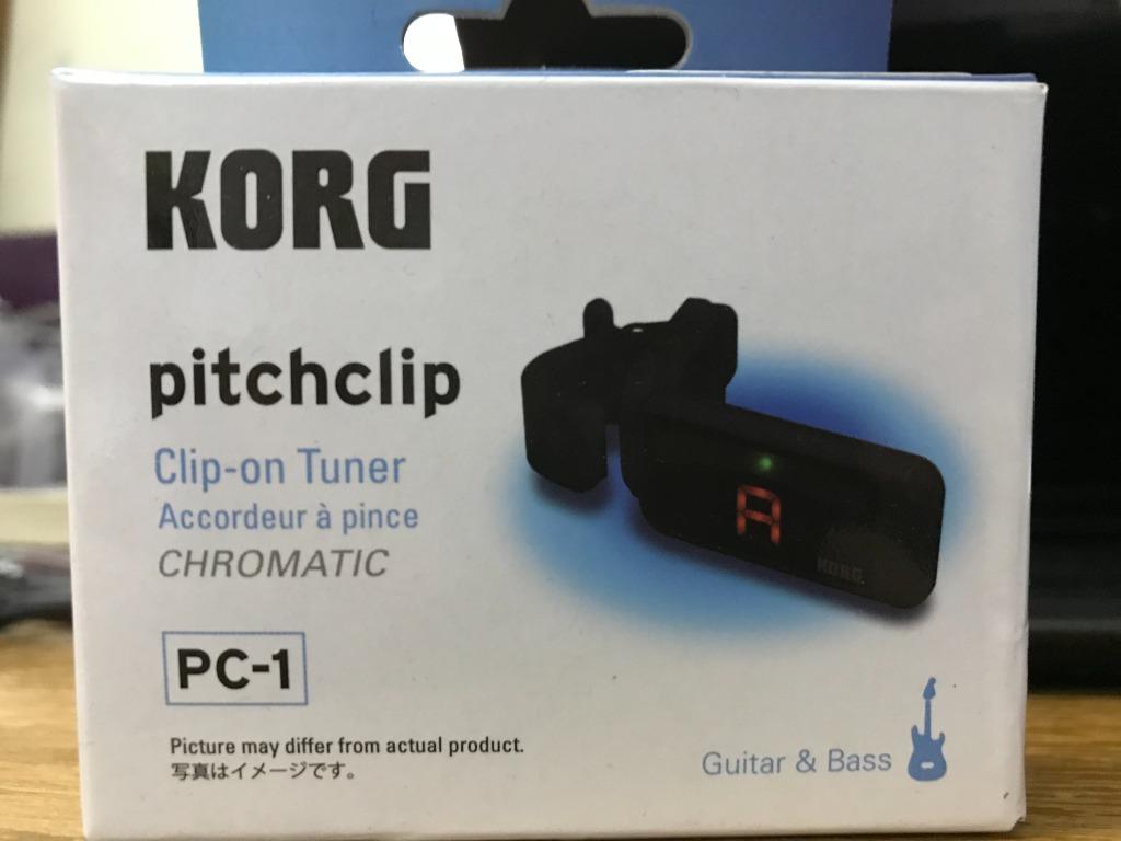 Brand New Sealed Korg Pitchclip Pc 1 Clip On Tuner For Guitar Bass Hobbies Toys Music Media Musical Instruments On Carousell