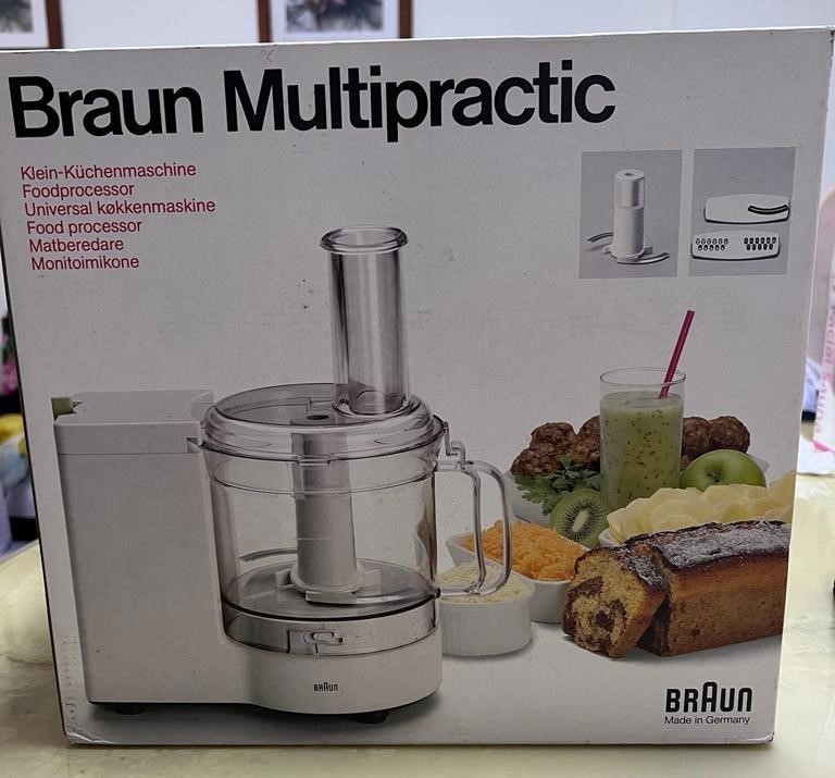 Braun Multiprac Food Processor, Made in Germany, TV & Home Appliances