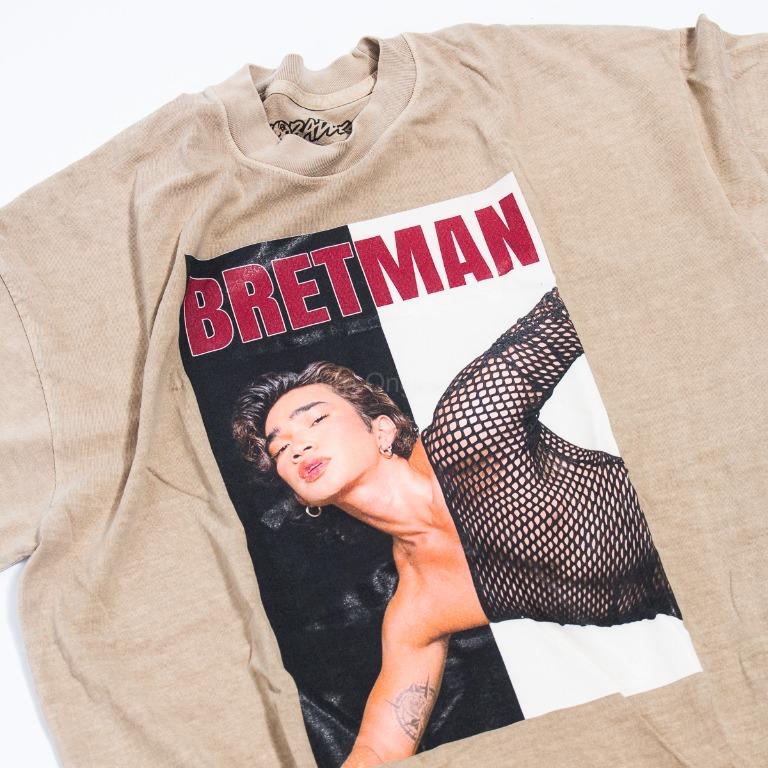 Bretman Rock Da Baddest Merch (Category: Shirts) located in Marikina City. Submitted by juan_ricardo (Listing ID 1124659738, Image 3). Description: Authentic Bretman Rock merch from his birthday drop last July 2021. Available in the following sizes and colors: M - 1 red/tan, 1 blue/black L - 1 blue/black XL - 1 red/tan, 1 blue/black.