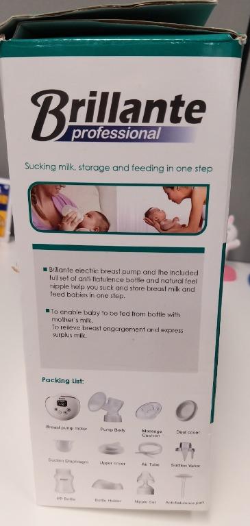 Brillante advanced electric breast pump