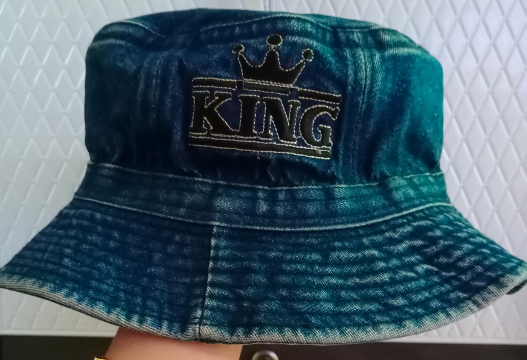 Bucket hat denim, Fesyen Pria 