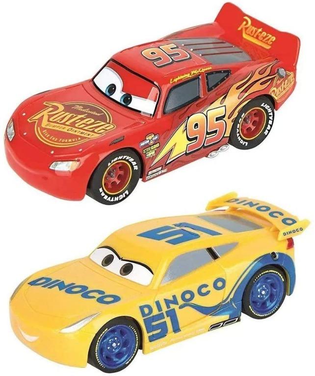 Carrera First Disney Pixar Cars 3 Slot Car Race Track Includes