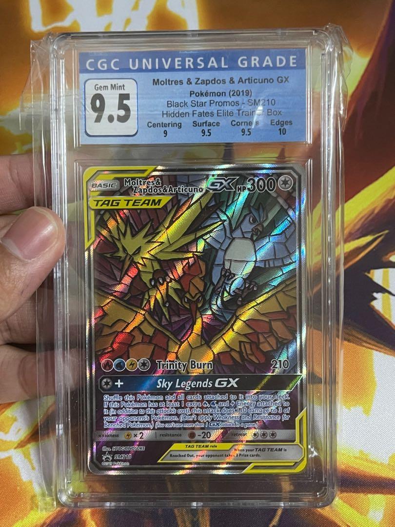 CGC 9.5 GEM MINT Articuno GX - 214/150 - GX Ultra Shiny Japanese 091 –  Cherry Collectables