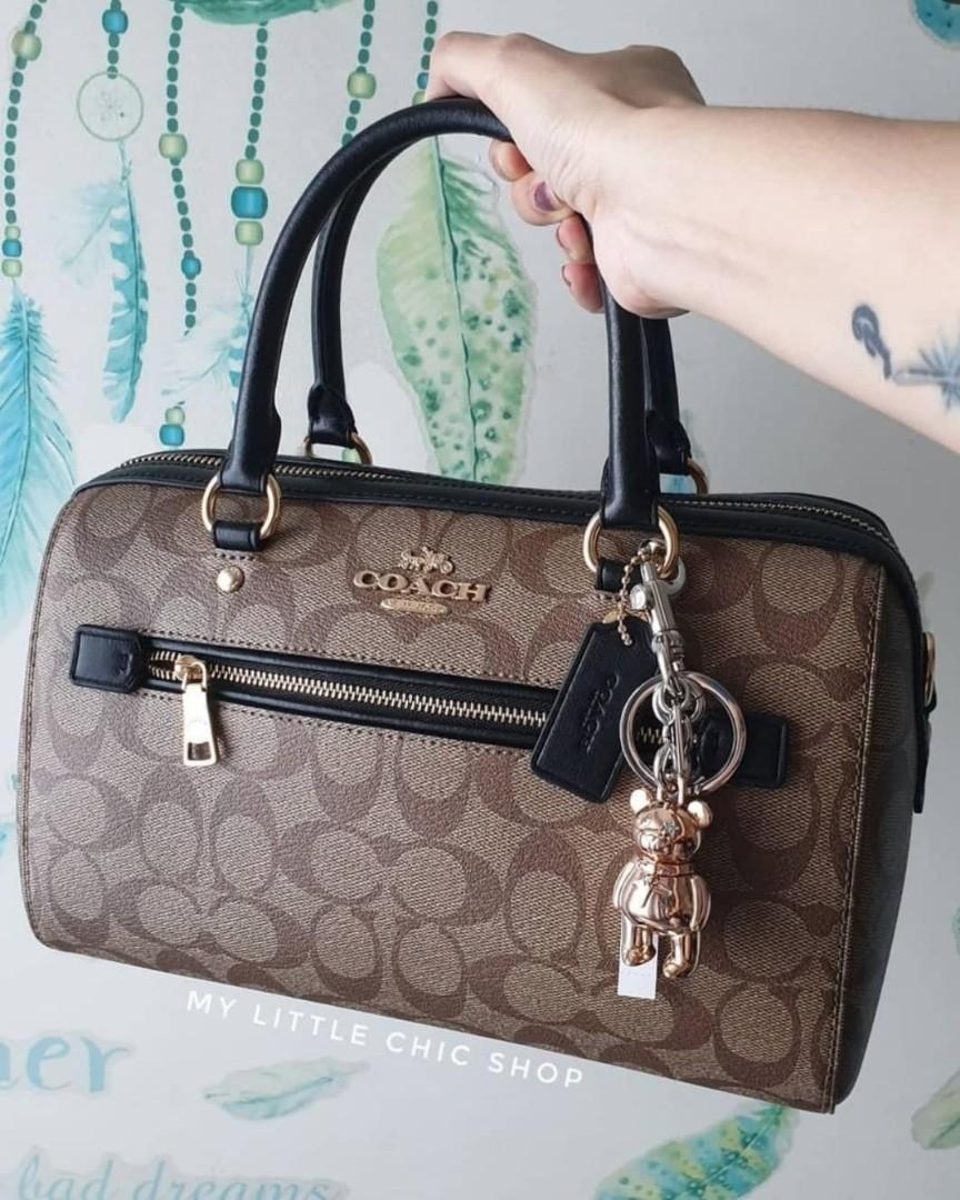 Coach 3d bear outlet bag charm