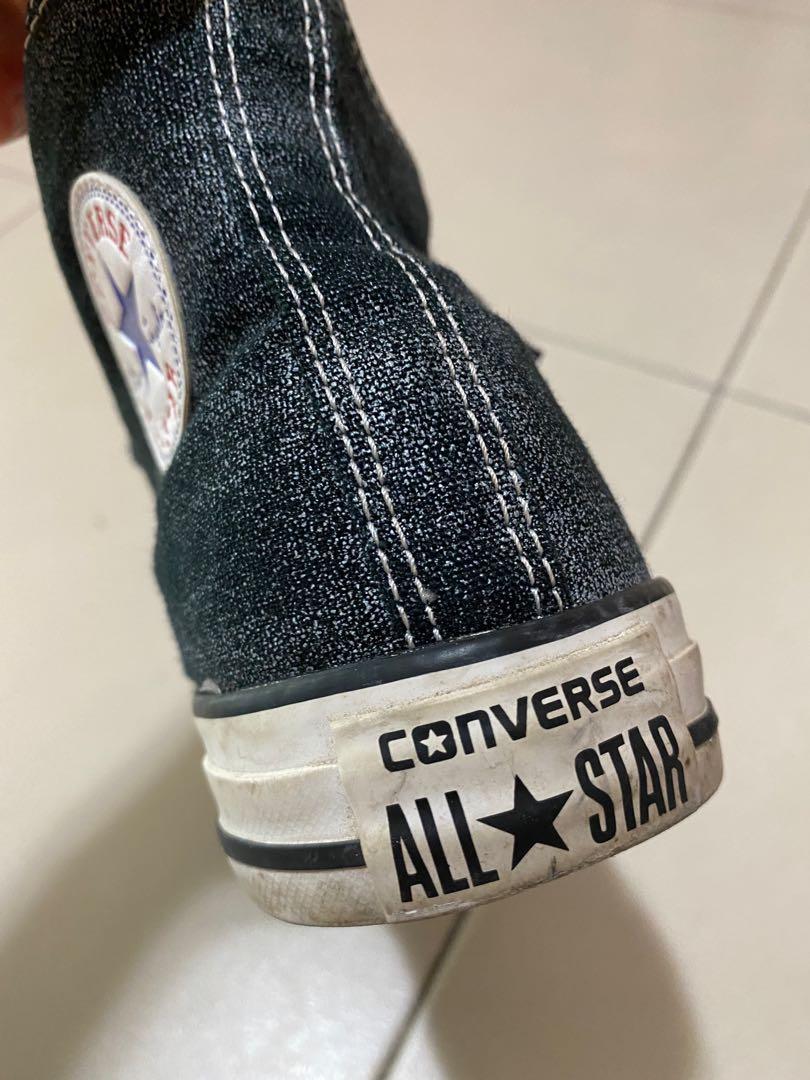 Chuck taylor clearance washed denim