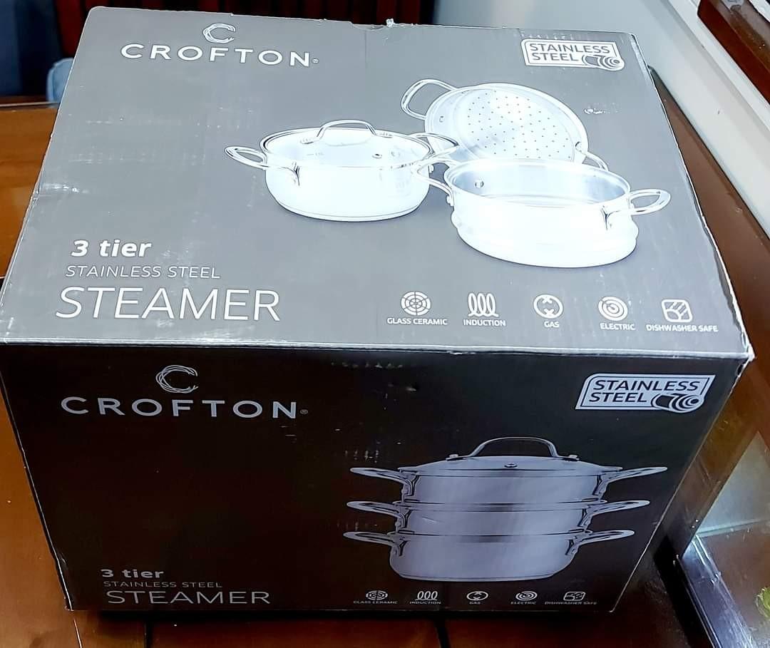 Crofton 3 Tier Steamer, TV & Home Appliances, Kitchen Appliances