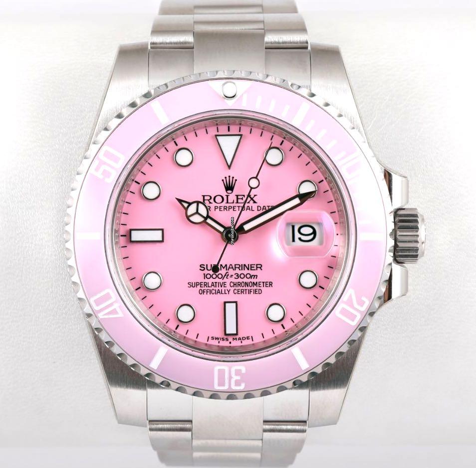 Rolex submariner pink price sale