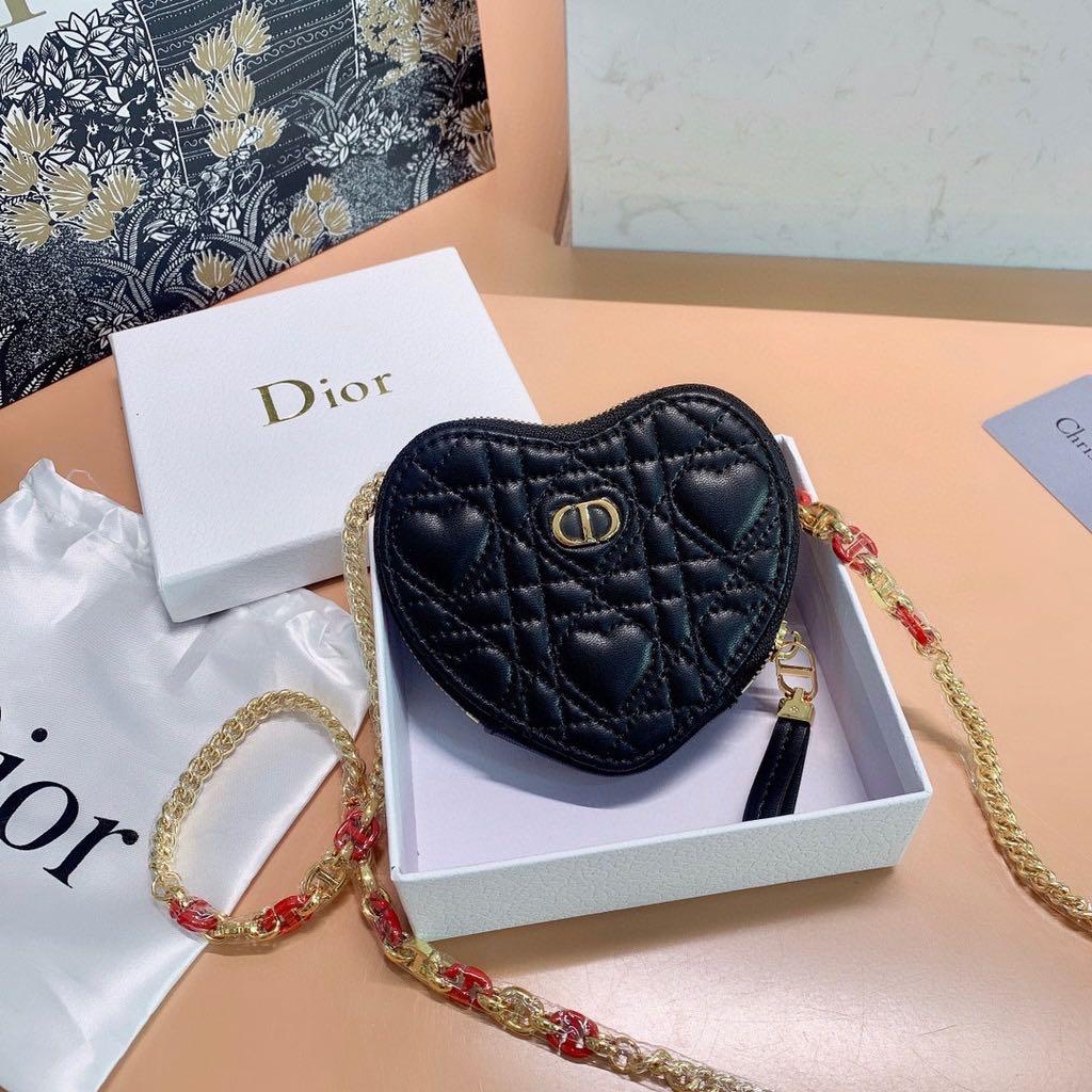 DiorAmour Caro Heart Pouch With Chain