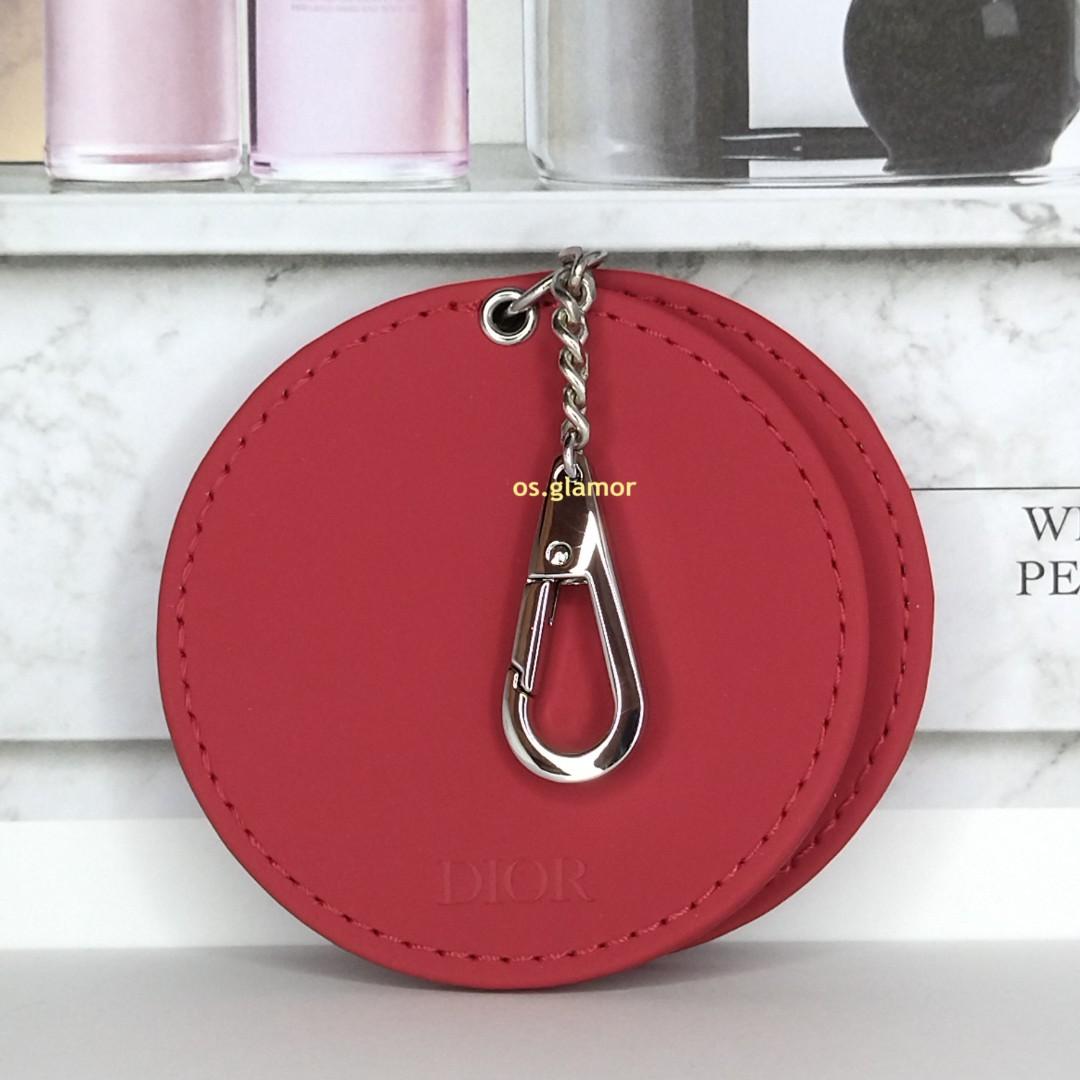 DIOR Mirror with Keychain, Women's Fashion, Jewelry & Organisers