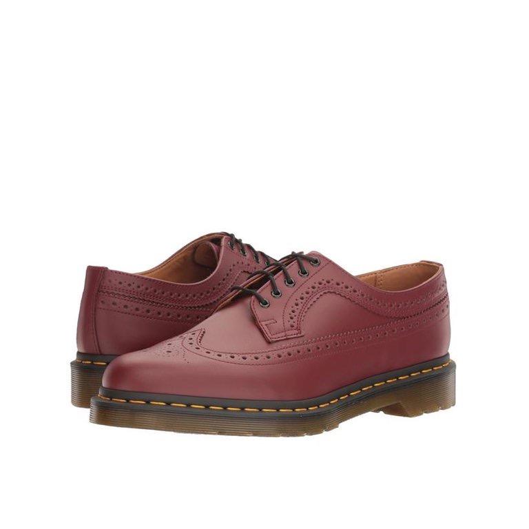 3989 Yellow Stitch Doc Marten Brogue Shoes Dr Martens 3989 Yellow