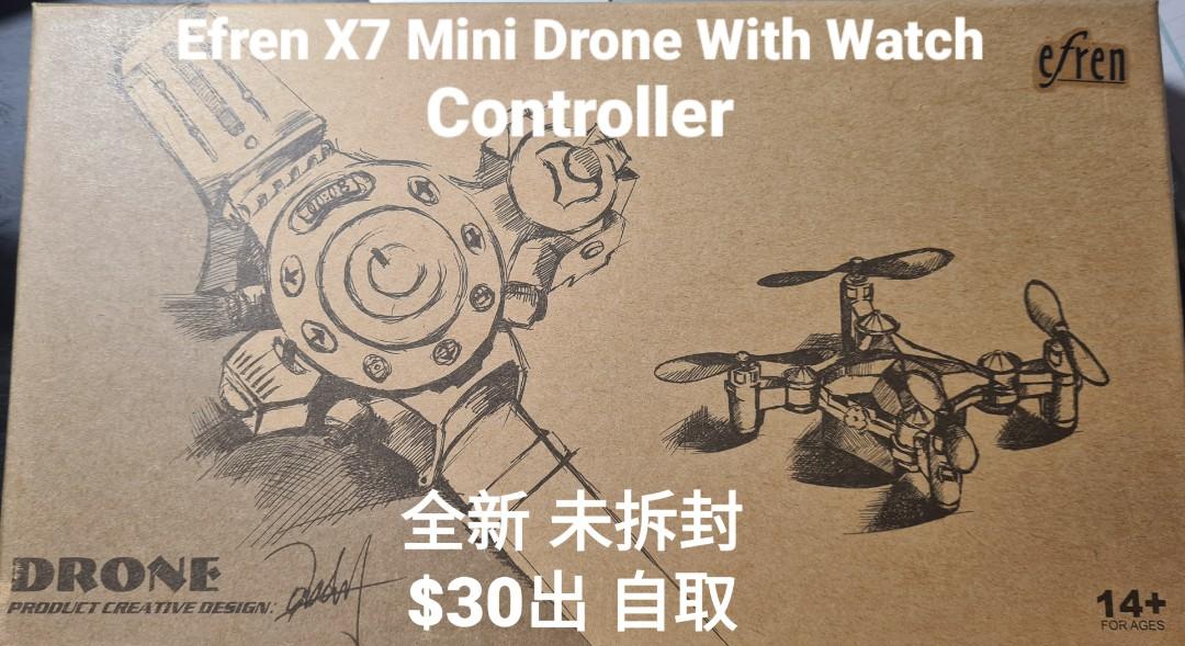 Efren x7 mini drone shop with watch controller