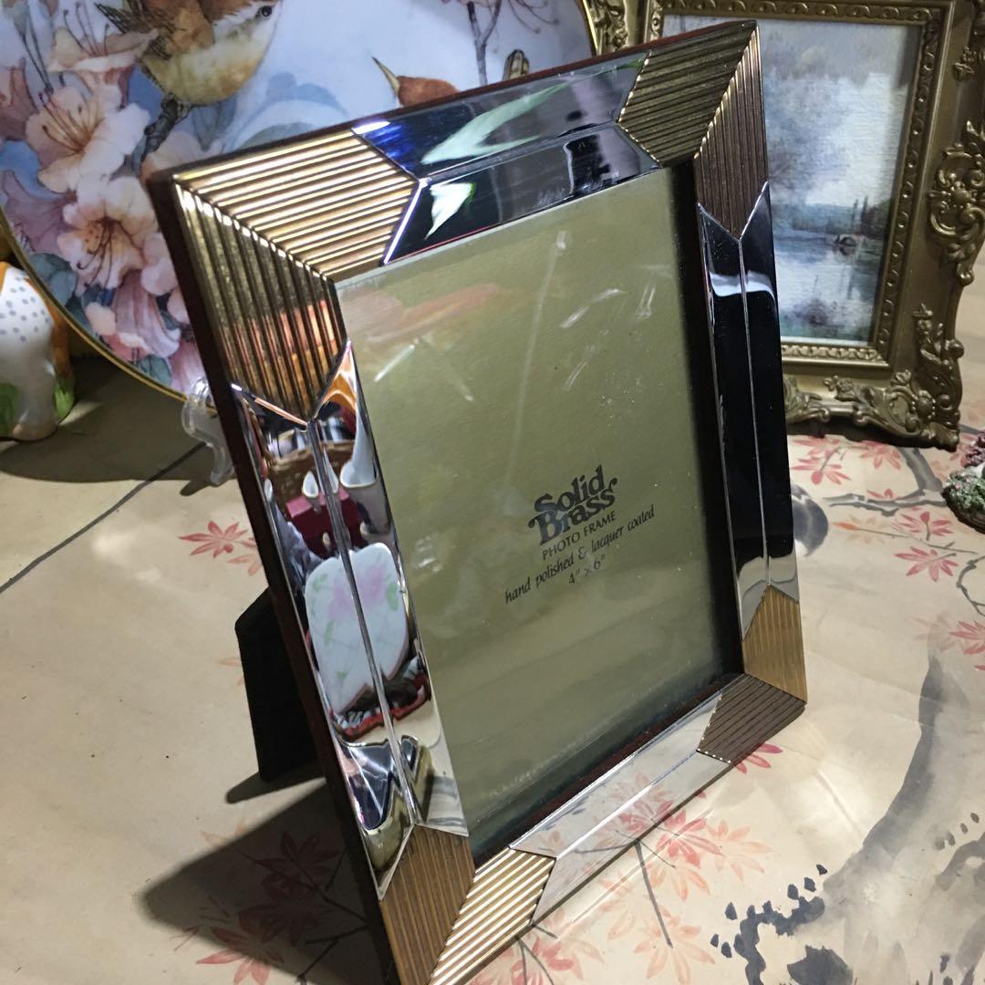 🇬🇧England Surplus & Japan Surplus Solid Brass Photo Frame Hand Polished & Lacquer Coated 4”x6” (Category: Frames & Pictures) located in Quezon City. Submitted by kitsune.treasures (Listing ID 1124648304, Image 2). Description: 🇬🇧England Surplus & Japan Surplus Solid Brass Photo Frame Hand Polished & Lacquer Coated 4”x6” Very good condition. Unused! Please check the photos to appreciate! 💓Personally hand-picked by ME! ✨ These are surplus item