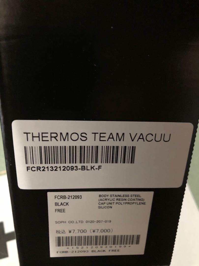 Fcrb thermos bottle vacuum fc real Bristol soph sophnet 水樽保溫