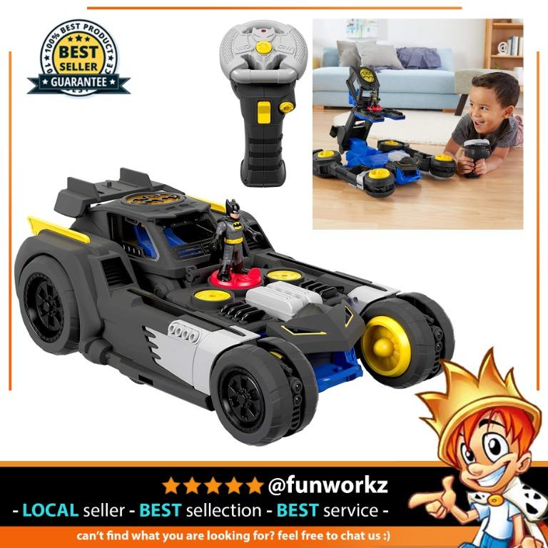 Fisher-Price Imaginext DC Super Friends Transforming Batmobile R/c batman  remote control, Hobbies & Toys, Toys & Games on Carousell