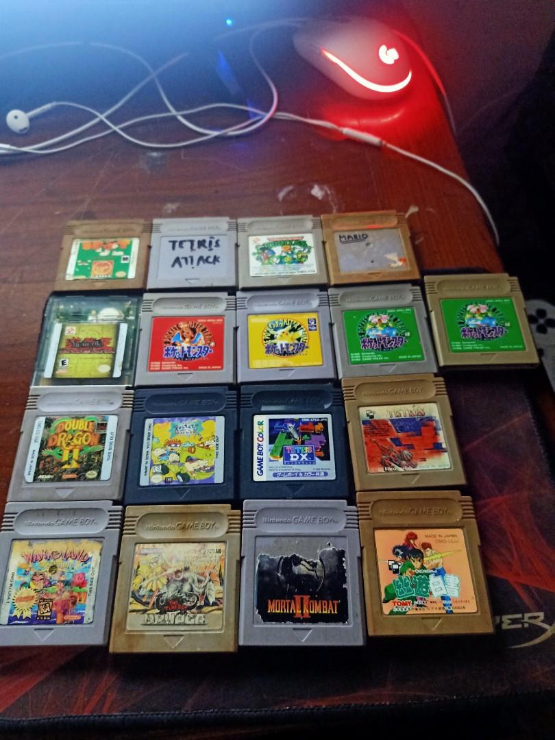 Gameboy color/ dmg / pocket / advance games (Category: Nintendo) located in Paranaque City. Submitted by nostalgia.ph (Listing ID 1124522498, Image 1). Description: for sale Gameboy game cartridge *bala* 300 ripped label 500 per game cart 800 wario land 700 pokemon jpn sucat parañaque.