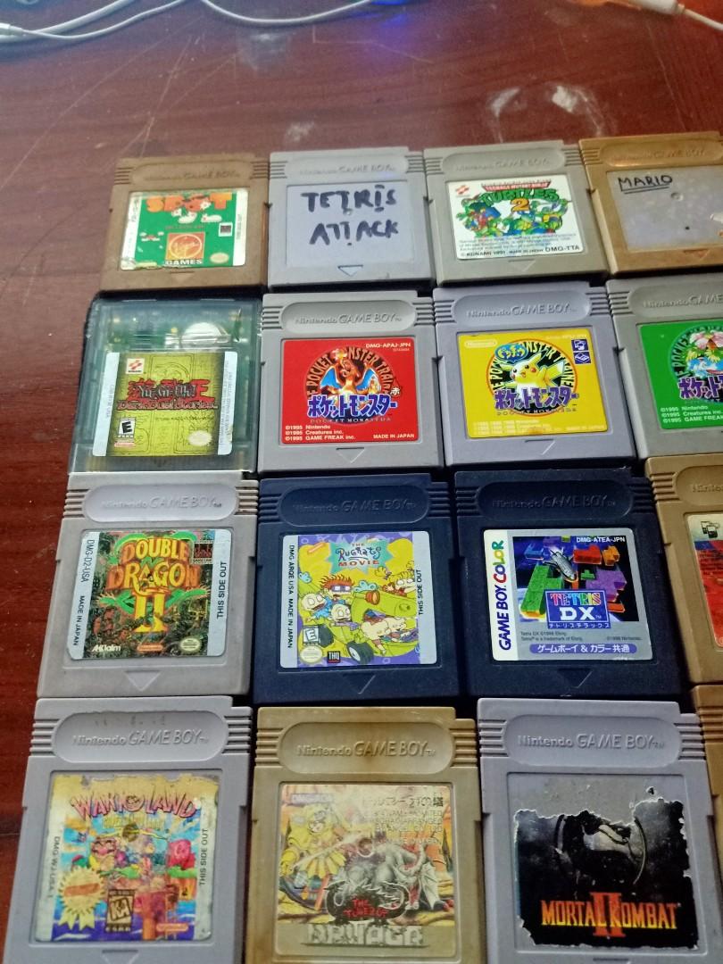 Gameboy color/ dmg / pocket / advance games (Category: Nintendo) located in Paranaque City. Submitted by nostalgia.ph (Listing ID 1124522498, Image 2). Description: for sale Gameboy game cartridge *bala* 300 ripped label 500 per game cart 800 wario land 700 pokemon jpn sucat parañaque.