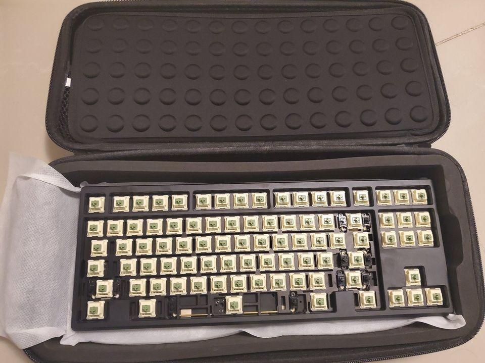 Geonworks Frog TKL F13 WKL Black Custom 80% TKL keyboard, 電腦