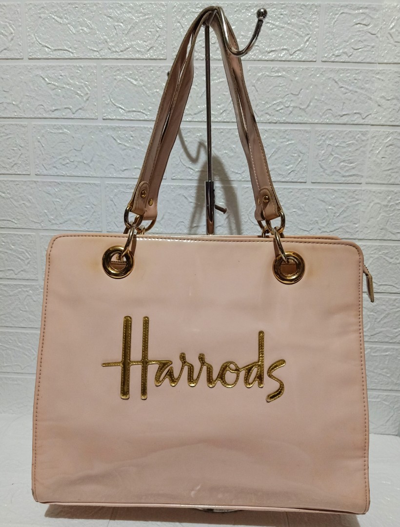 HARRODS Pink Cristie SHOULDER BAG Women s Fashion Bags Wallets Shoulder Bags on Carousell