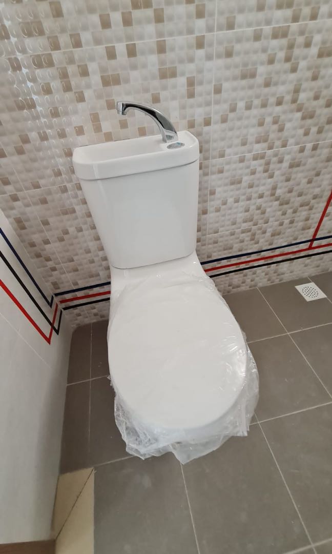 HDB Toilet Bowl & Sink, Furniture & Home Living, Bathroom & Kitchen