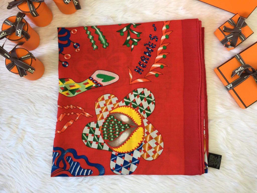 Hermes Scarf Authentic (Category: Scarves) located in La Union. Submitted by eleglance (Listing ID 1124621007, Image 3). Description: Authentic from Italy Onhand Perfect pang gift 🎁 Pay now ship now Negotiable .
