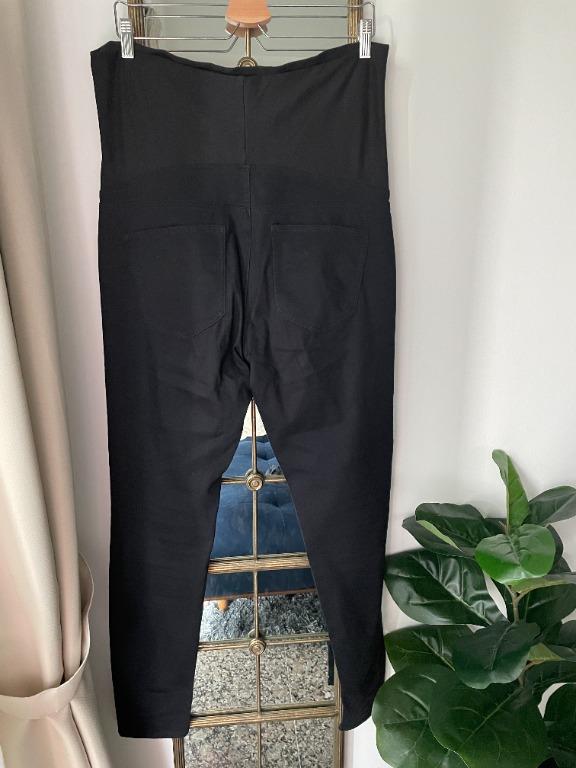 H M Black Maternity Jeggings Women s Fashion Maternity wear on Carousell