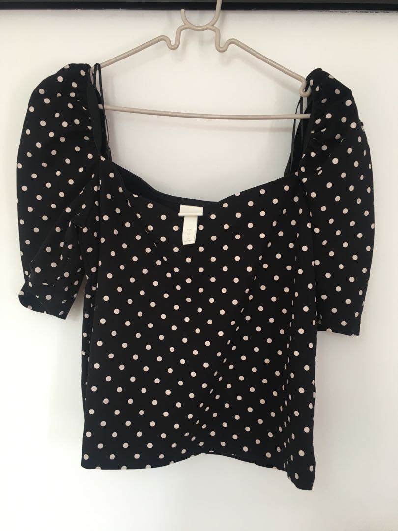 H&m polka hotsell dot top