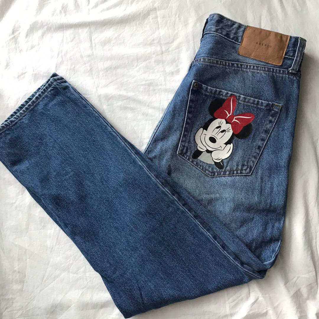 H\u0026M x Disney Jeans, Women's Fashion 