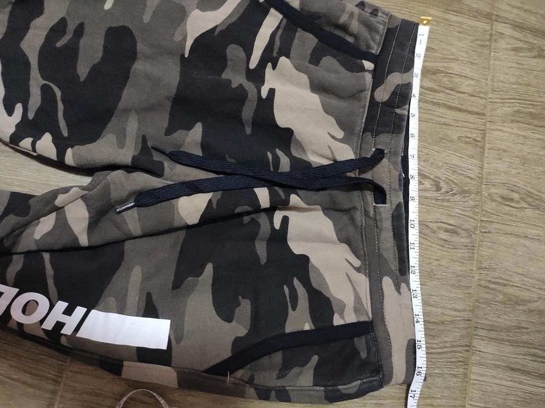 hollister camo sweatpants