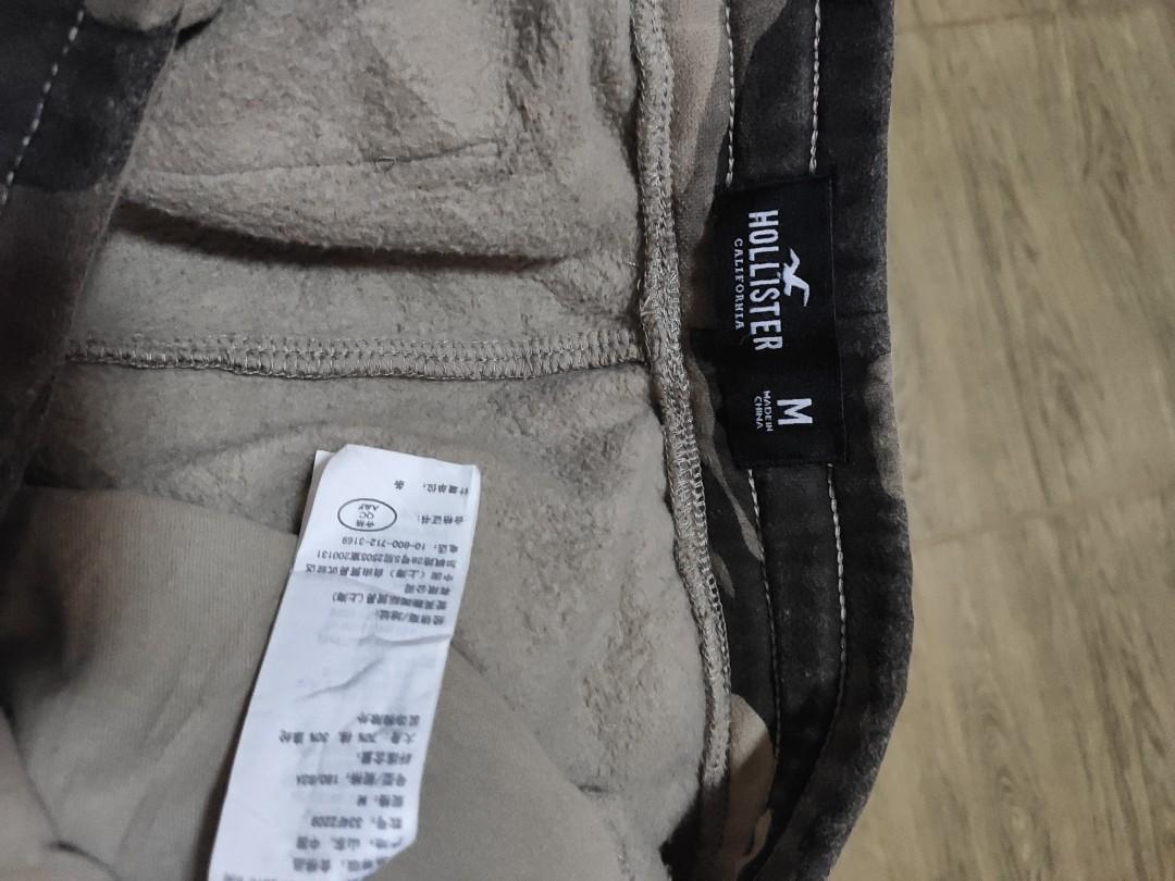 hollister camo sweatpants