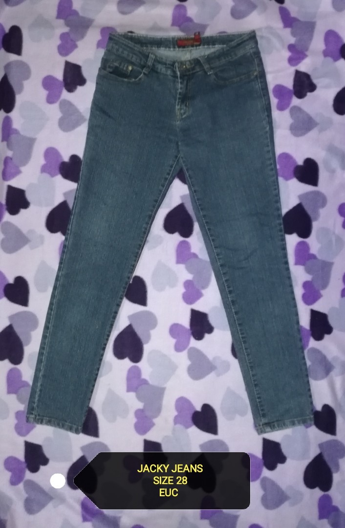 Jacky Jeans Brand, Women's Fashion, Bottoms, Jeans on Carousell