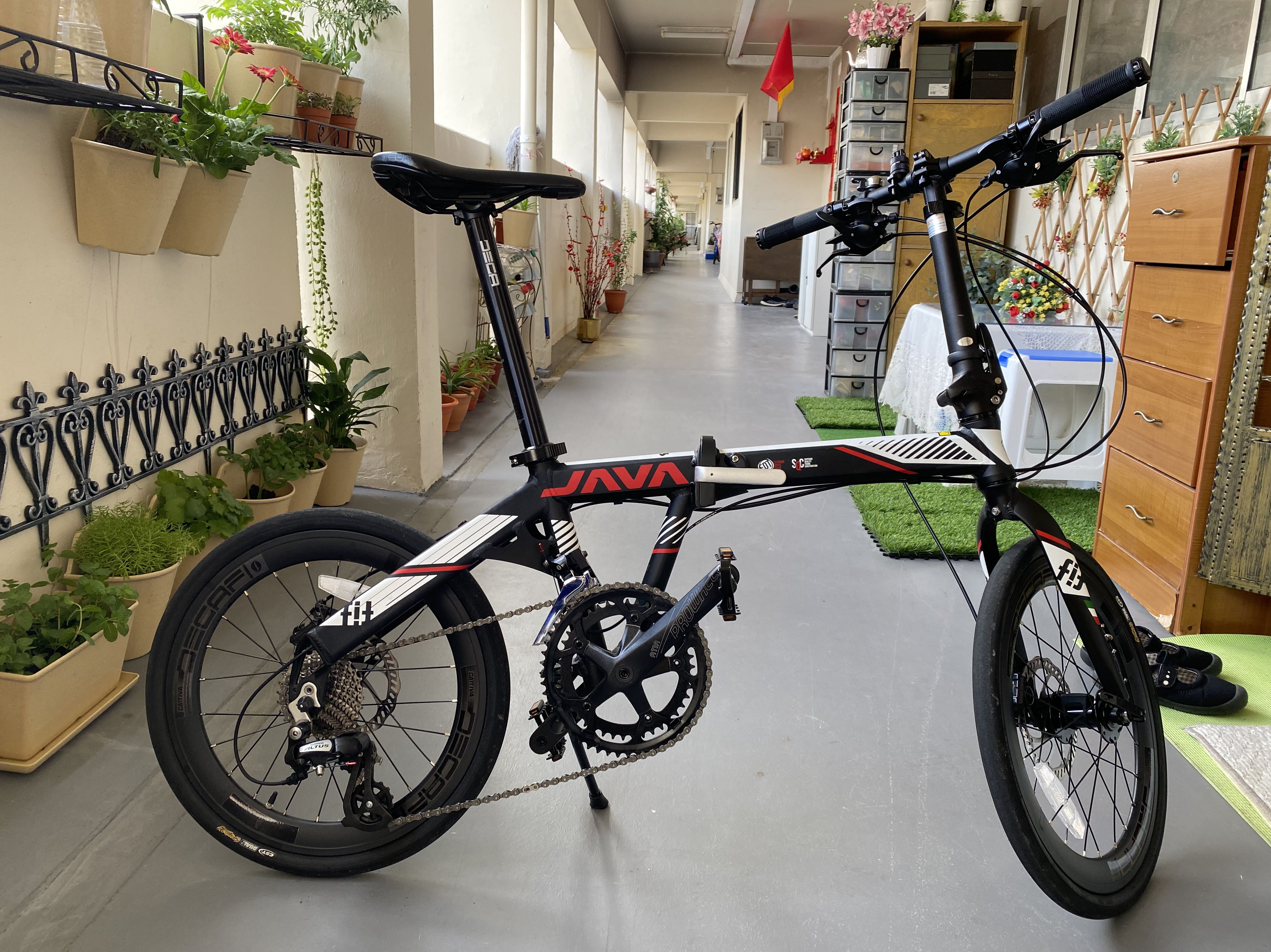 Java fit 18 foldable bike, Sports Equipment, Bicycles & Parts, Bicycles ...