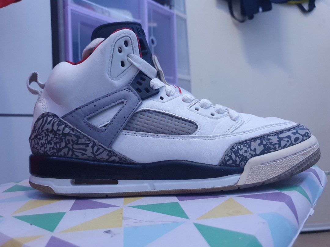 air jordan spizike white cement