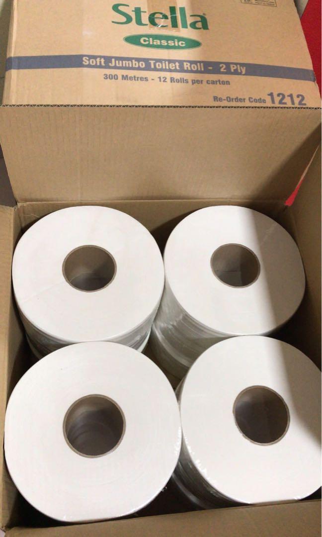 Jumbo Toilet Rolls for Sale, Furniture & Home Living, Kitchenware & Tableware, Towels, Napkins