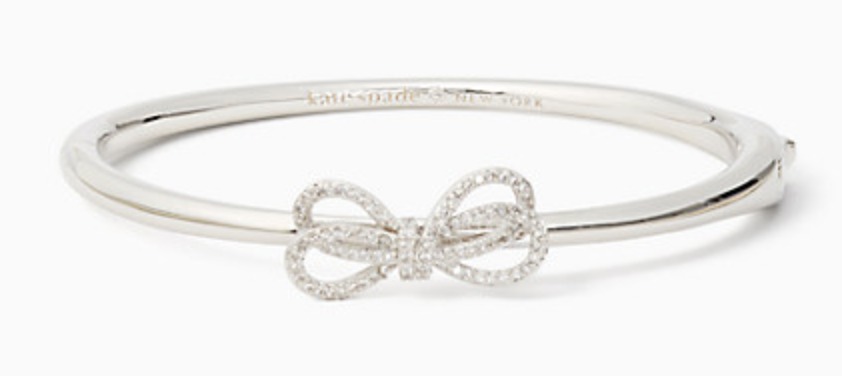 Kate spade bow meets girl bangle clearance
