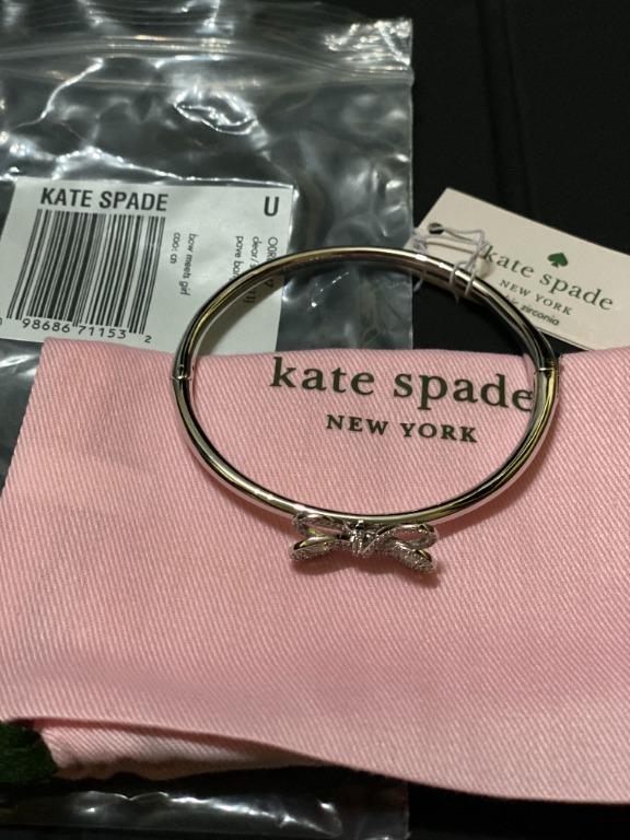 Kate spade bow meets girl bangle top