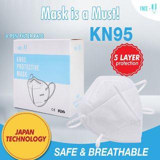 KN95 JAPAN10PCS WHITE Respirator Protective Mask (KN95) Mask washable original KN95 With Filter Disposable surgical masks surgical Face Mask philippines KN95 Face Mask reusable Five layer Dust-proof Breathable Safe and Effective
