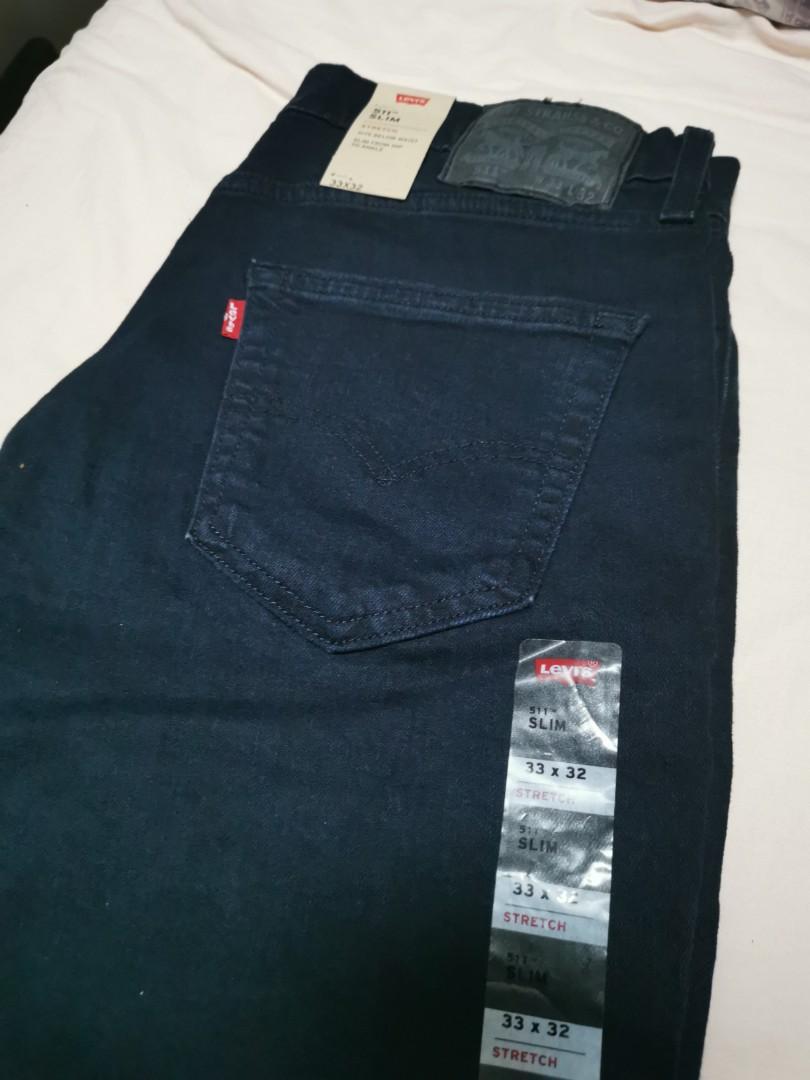 Levi's 511 Slim Stretch 33x32, Men's Fashion, Bottoms, Jeans on Carousell