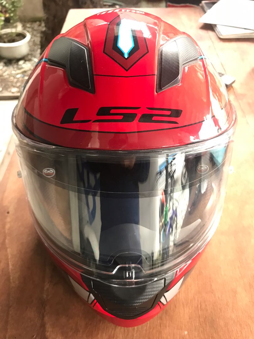 LS2 Helmet Dual Visor Motorbikes Motorbike Parts Accessories