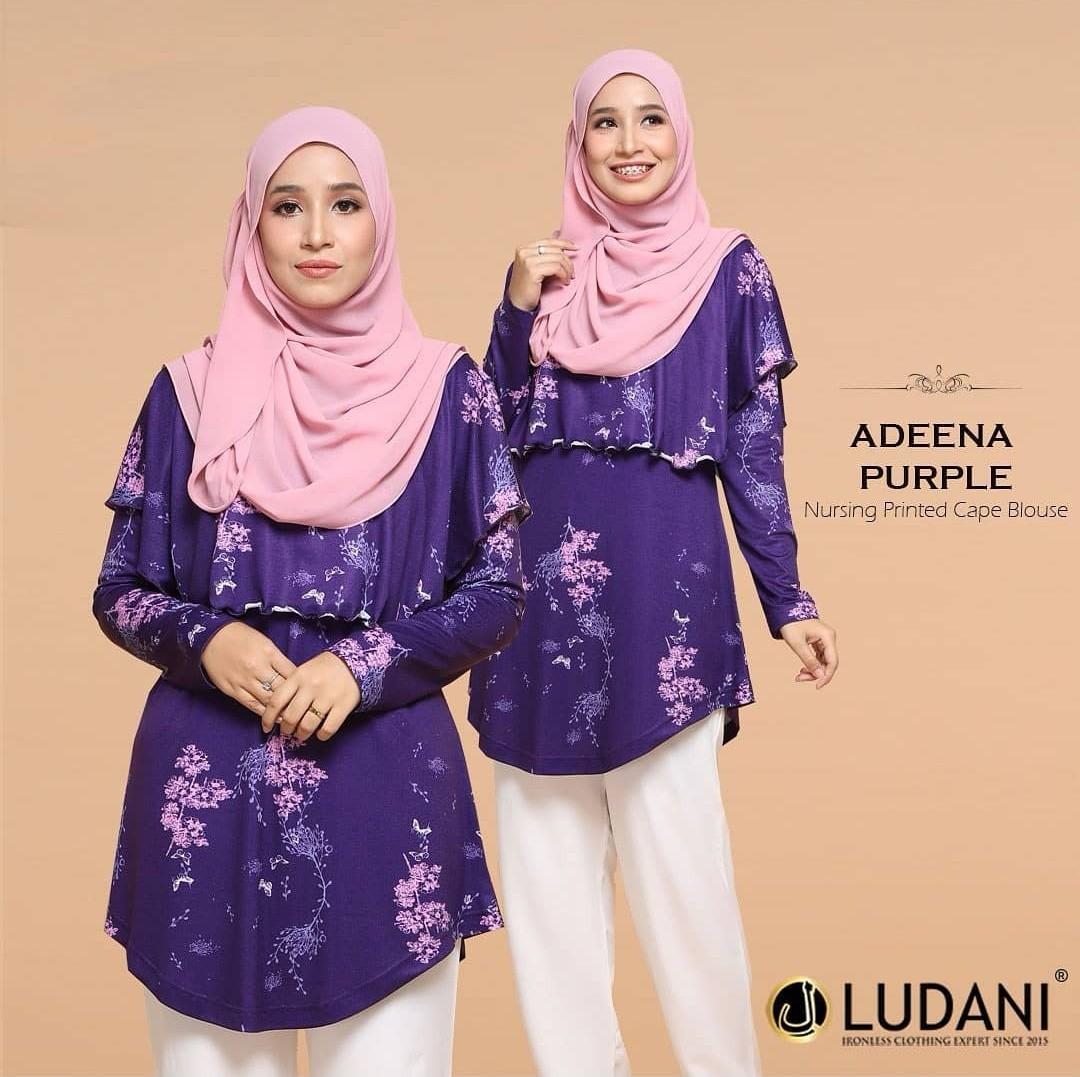 LUDANI NURSING BLOUSE MATERNITY BLOUSE BAJU MENYUSU BAJU 