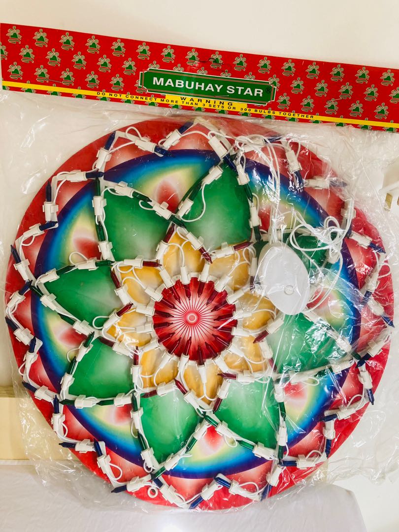Mabuhay Star Christmas Light Parol Lantern Furniture Home