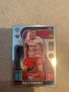 match attax halstenberg chrome preview wtt/wts