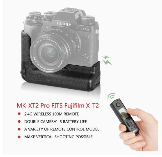 Meike Camera Hand Grips Meike MK-A6500 Pro Battery Grip Built-in