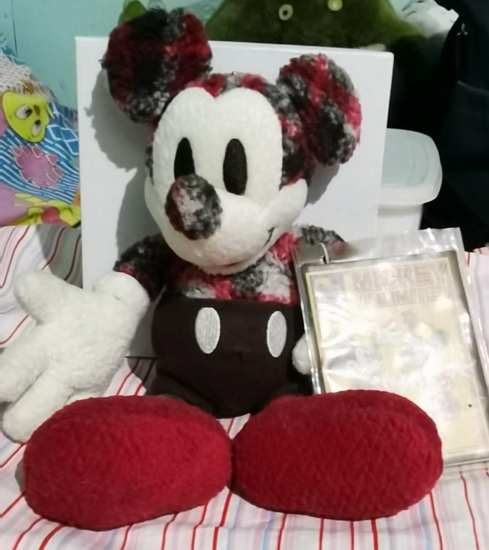Mickey Mouse Stuff toy (rare item) (Category: Plushies & Soft Toys) located in Baguio. Submitted by thrifty_cool (Listing ID 1124542696, Image 1). Description: a rare collection of Mickey Mouse Original with tag.