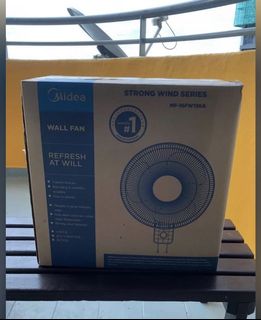 Midea Wall Fan Strong Wind Series Mf 16fw15ka Electronics Others On Carousell