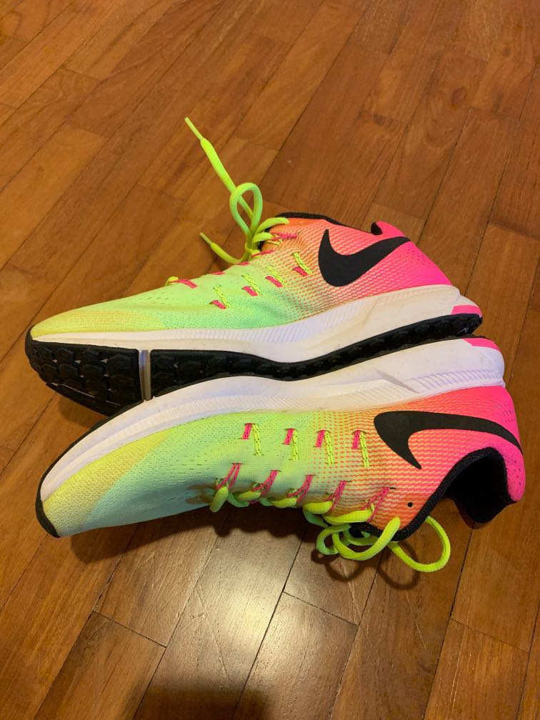 Nike neon Zoom Pegasus 33 Men s Men s Fashion Footwear Sneakers