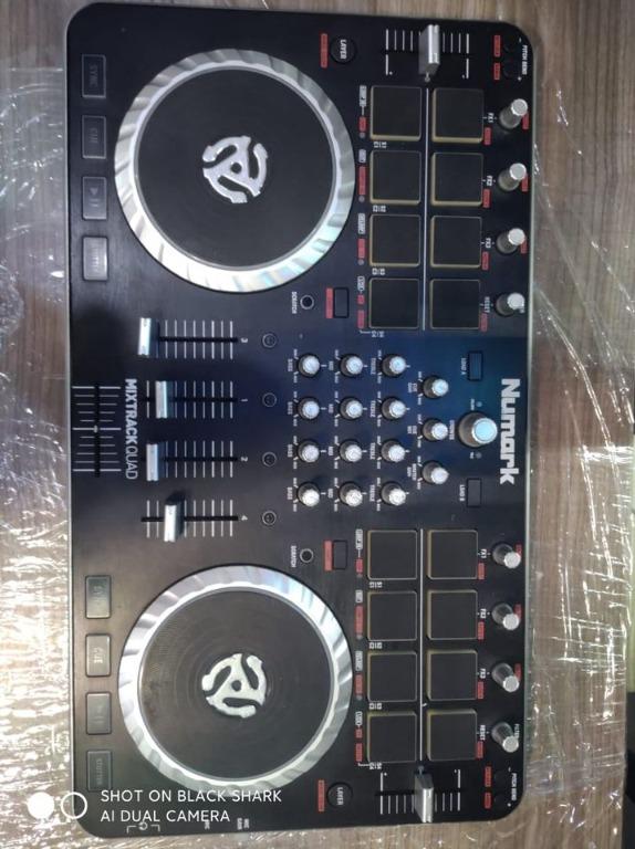 Numark Mixtrack Quad 4channel DJ Controller, Electronics, Audio on