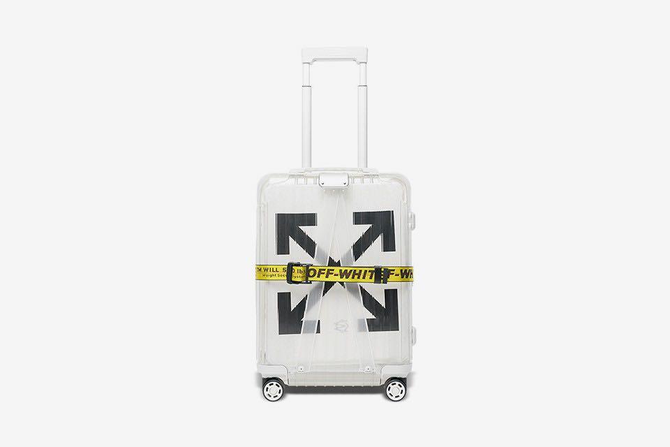 Virgil Abloh Off-White X Rimowa Transparent Luggage