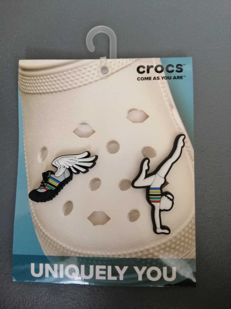 Olympic Game Original Crocs Jibbitz, Women's Fashion, Footwear