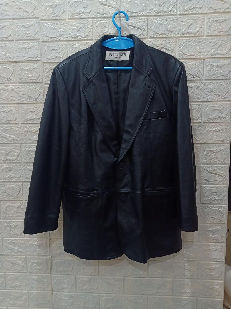 Original balmain paris soft leather 