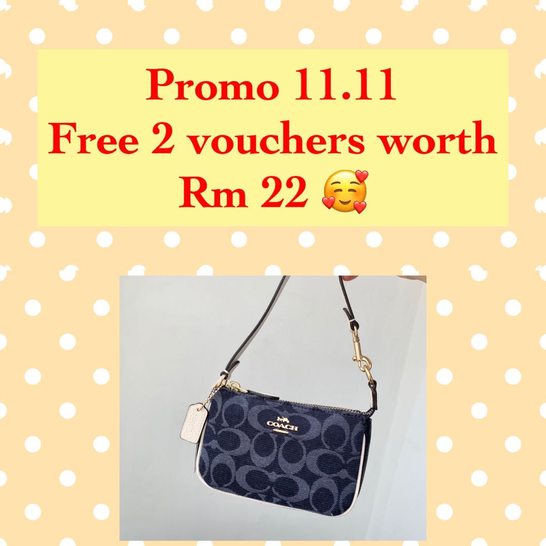 Coach mini clutch online